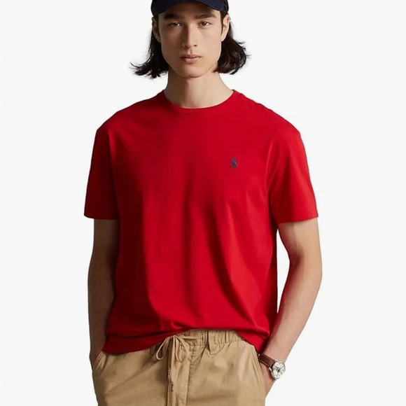Polo Ralph Lauren Other - Polo Ralph Lauren Men's M Red Classic Crew Neck T-Shirt Short Sleeve